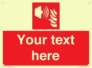 Custom Fire: Fire alarm sounder